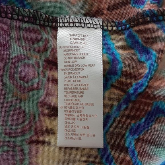 Forever 21 Tie Dye Braided Strap Open Back Top - Picture 11 of 11